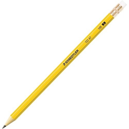 Staedtler PENCIL, PRESHARPND, #2HB, 12CT, 12PK STD13247C12A6TH